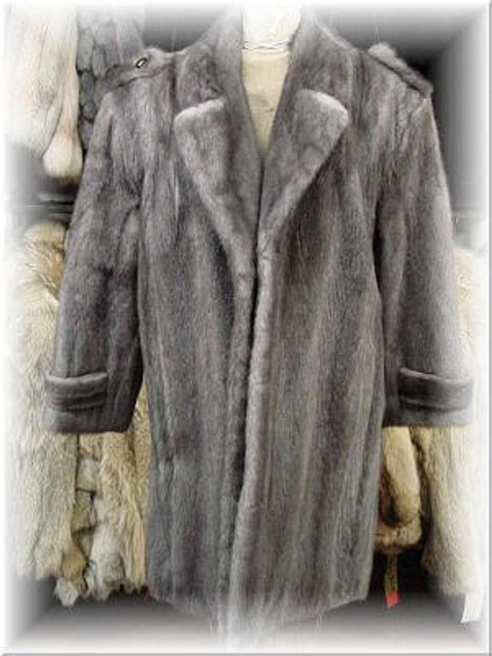 Azurene Mink Fur Jacket - Women's Mink Jacket - Large | Estate Furs