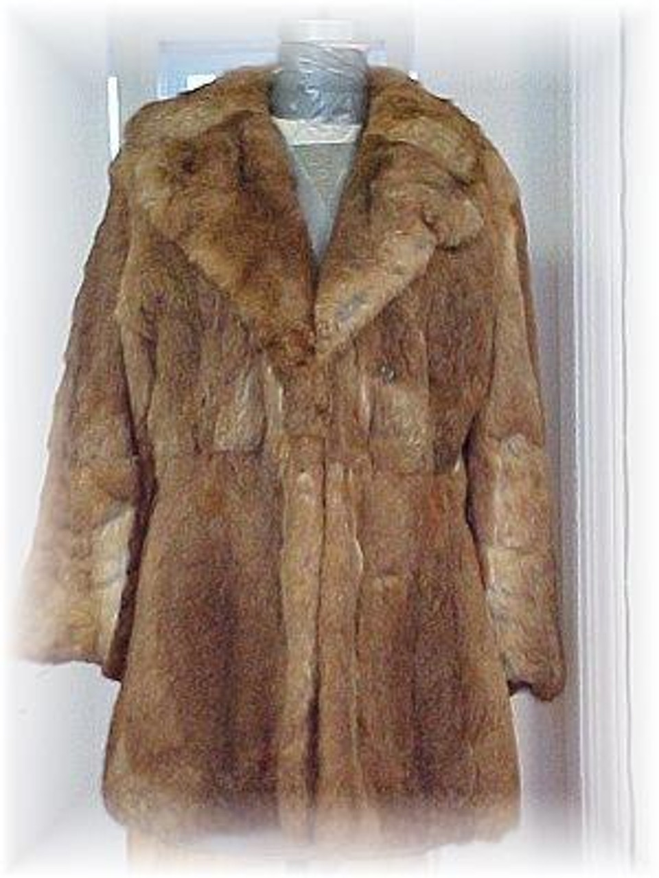 Vintage Ivory Rabbit Fur Jacket — Star Struck Vintage