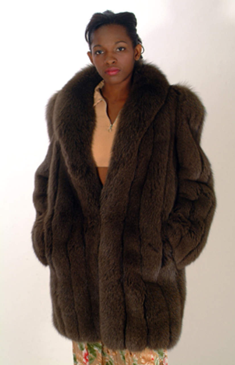 Coat Fur Brown