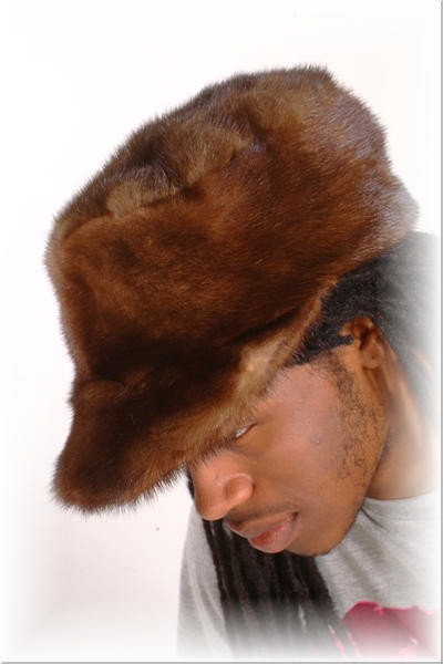 Mink Baseball Fur Cap 4 - furoutlet 