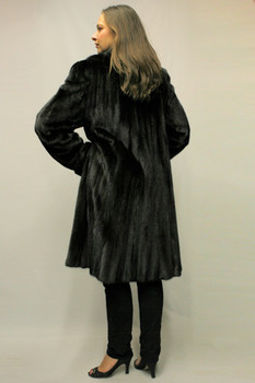 Black Mink Fur Design 1