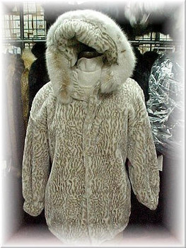 Faux Fur Leopard Print Hooded Jacket Faux Fur Leopard Print Hooded Jacket