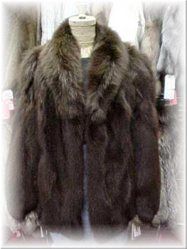 Brown Fox Fur Jacket Brown Fox Fur Jacket