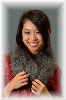 Gray Fox Fur Collar Gray Fox Fur Collar