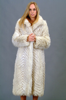 Vintage Blue Fox Coat Vintage Blue Fox Coat