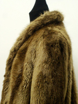 Vintage Fur Long Hair Beaver Woman's Jacket