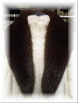 Full Skin Brown Fox Fur Collar Full Skin Brown Fox Fur Collar