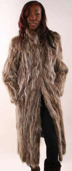 Vintage Sectional Raccoon 3/4 Jacket