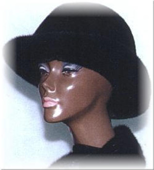 Mink Fedora Fur Hat Mink Fedora Fur Hat