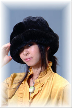 Black Faux Fur Hat 2 Black Faux Fur Hat 2