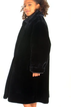 Kids Faux Beaver Jacket 1