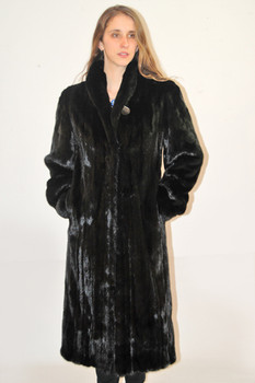 Black Mink Fur Coat 1 Black Mink Fur Coat 1