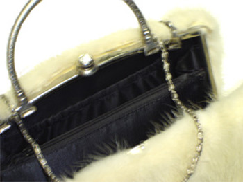 Mink Hand Bag Vintage
