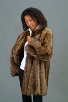 Vintage Fur Raccoon Full Skin Jacket Vintage Fur Raccoon Full Skin Jacket