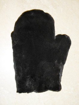 Sheared Mink Massage Mitten (Only One) Sheared Mink Fur Mitten Genuine Design Mink Fur Soft-Durable-Massage Mitten Fur Origin: USA Manufactured: USA