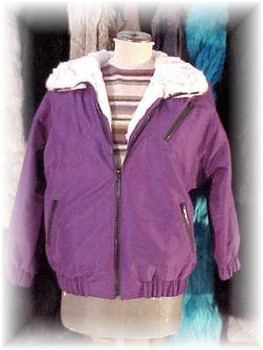 Reversible Asti Fur Jacket with Fox Fur Lining Reversible Asti Fur Jacket with Fox Fur Lining
