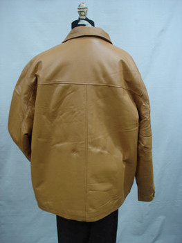 Mens Leather Musterd Jacket Mens Leather Musterd Jacket