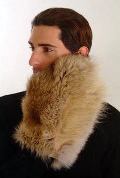 Coyote Fur Mittens Men's