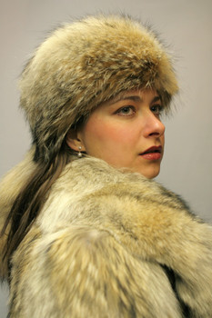 Coyote Fur Full Skin Coat