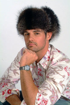 Raccoon Russian Trooper Fur Hat