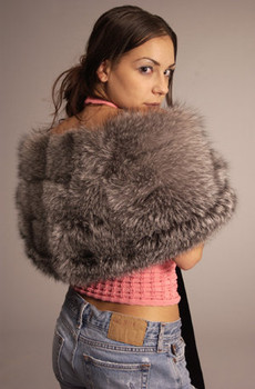 Buy Winter Fox Fur Shawl Buy Winter Fox Fur Shawl