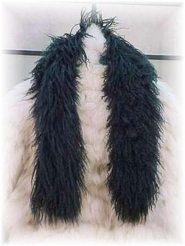 Green Curly Lamb Fling  Manufacturing: USA