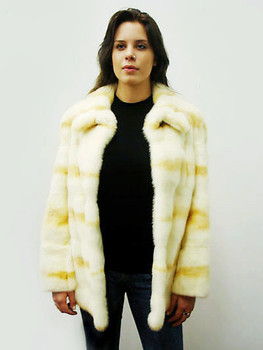 Mink Fur Sheared Full Skin Design Jacket Mink Fur Sheared Full Skin Design Jacket