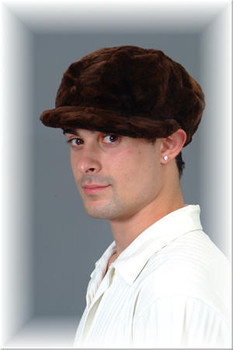 Design Fur Cap Style Hat Sheared Mink Fur Hat Color: Mahogany / Brown Style: Applejack Fur Origin: USA Manufactured: USA To See Our Sample Line Sale, See Item #SHEARED-MINK-FUR-CAP-HAT-01-SAMPLE
