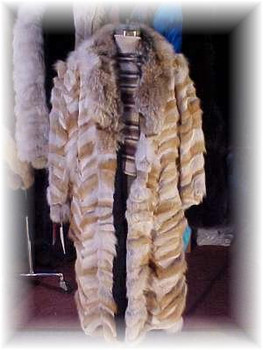 Full Length Coyote Fur Coat Full Length Coyote Fur Coat