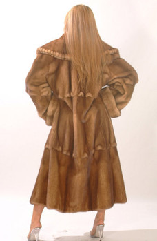 Reversible Mink Full Pelt Fur Coat