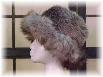 Gray Faux Fur Hat with Dyed Blue Fox Fur Trim Features: Dyed Faux Fur Hat Blue Fox Trim Inside Lining Fur Origin: Norway Manufacturing: USA Gray Faux Fur Hat with Dyed Blue Fox Fur Trim Features: Dyed Faux Fur Hat Blue Fox Trim Inside Lining Fur Origin: Norway Manufacturing: USA
