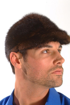Mahogany Mink with Small Brim