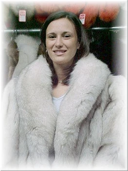 Full Skin Fox Fur 3/4 Jacket