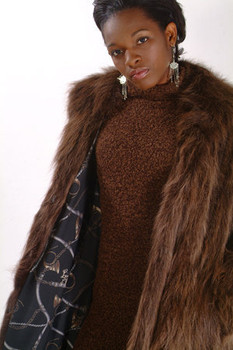 Full Pelt Raccoon Fur Sectional Coat Full Pelt Raccoon Fur Sectional Coat