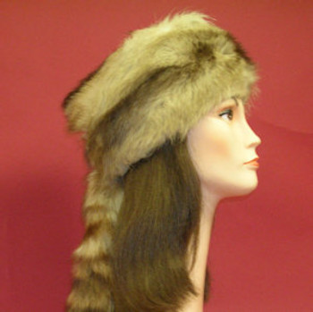 Daniel Boone Racoon Fur Hat Daniel Boone Racoon Fur Hat
