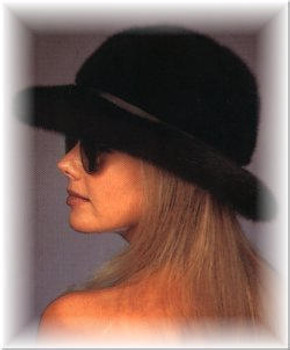 Mink Fedora Fur Hat 1 Mink Fedora Fur Hat 1