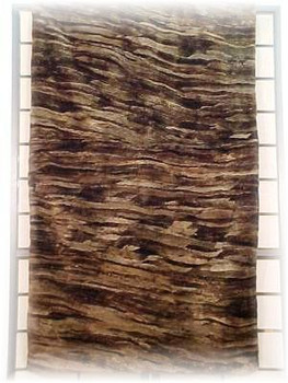 Multicolored Natural Sheared Beaver Fur Blanket Multicolored Natural Sheared Beaver Fur Blanket