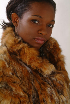 Sectional Lynx Fur Jacket Vintage Lynx Design Fur Jacket Color: light Brown Tones Hook and Eye Collar Style: Stand-up Fur Origin: USA Manufactured: USA
