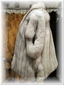 Full Skin Fox Fur Vest