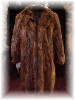 Long Hair Beaver Fur Coat Long Hair Beaver Fur Coat