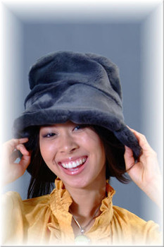 Black Faux Fur Hat 1 Black Faux Fur Hat 1