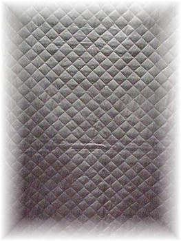Sheared Multicolored Mink Fur Blanket