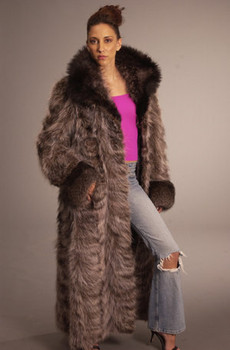 Sectional Raccoon Design Fur Coat  Section Racoon Fur Coat with Full Skin Racoon Fur Collar and Cuffs Color Shown Is Natural Raccoon Hook & Eye Closure Full Skin Racoon Fur Cuffs (Optional) Full Skin Racoon Fur Collar Fur Origin: USA Manufacturing: USA Sectional Raccoon Design Fur Coat  Section Racoon Fur Coat with Full Skin Racoon Fur Collar and Cuffs Color Shown Is Natural Raccoon Hook & Eye Closure Full Skin Racoon Fur Cuffs (Optional) Full Skin Racoon Fur Collar Fur Origin: USA Manufacturing: USA