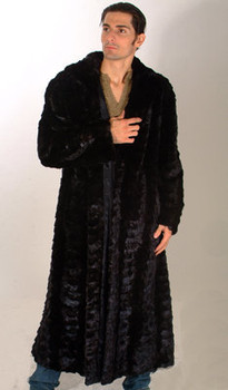 Sectional Mink Fur Long Coat Sectional Mink Fur Coat Straight Sleeves Men's Coat Buttons Length: 48"Fur Origin: USA Manufacturing: USA Front Sectional Mink Fur Long Coat Sectional Mink Fur Coat Straight Sleeves Men's Coat Buttons Length: 48"Fur Origin: USA Manufacturing: USA Front