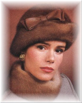 Mink Profile Brim Leather Fur Hat Mink Profile Brim Leather Fur Hat