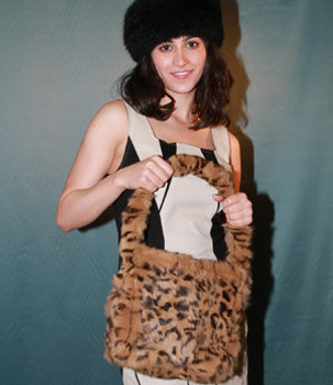 3-In-1 Golden Mink Fur Bag 3-In-1 Golden Mink Fur Bag