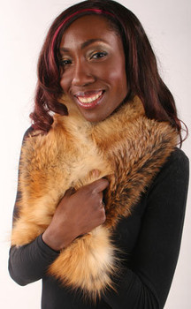 Red Fox Shawl Collar Red Fox Shawl Collar