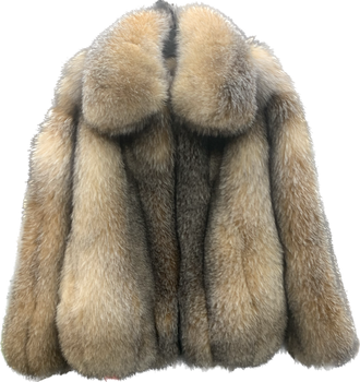 Toffee Brown Mink Fur Semi-Sheared Exotic Jacket w/ Removable Cape – The Real  Fur Deal