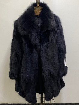 Unisex Black Fox Sectional 32" Long