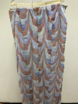 MINK SECTION BLACK SHEARED PLATE